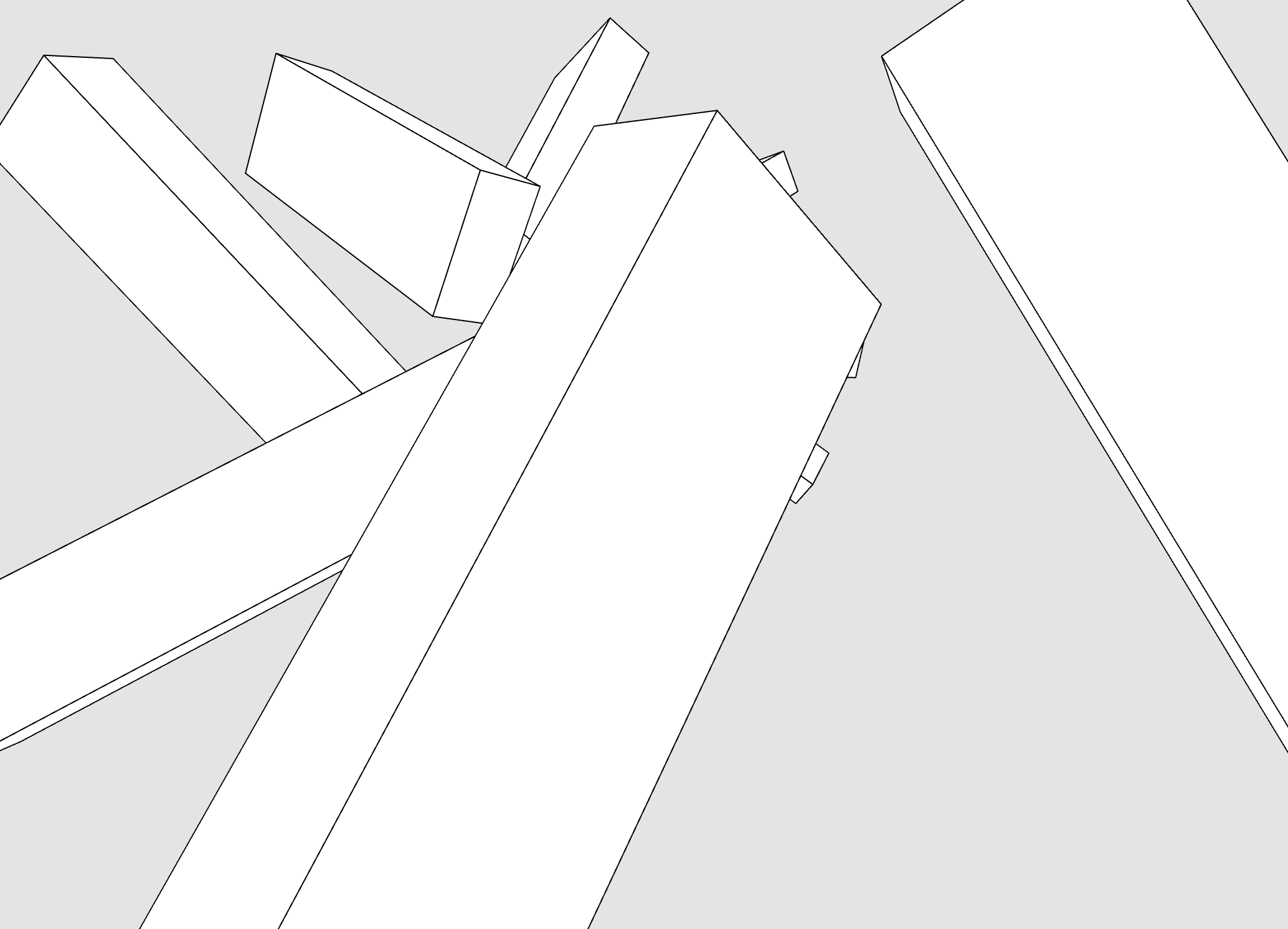 White cube spiral